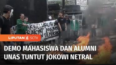 Mahasiswa-Alumni Universitas Nasional Tuntut Menuntut Jokowi untuk Netral di Pemilu 2024 | Liputan 6