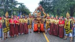 Festival tenun budaya melayu sambas
