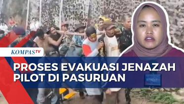 Proses Evakuasi Jenazah Pilot Pesawat Tempur TNI AU Terkendala Medan Ekstrem