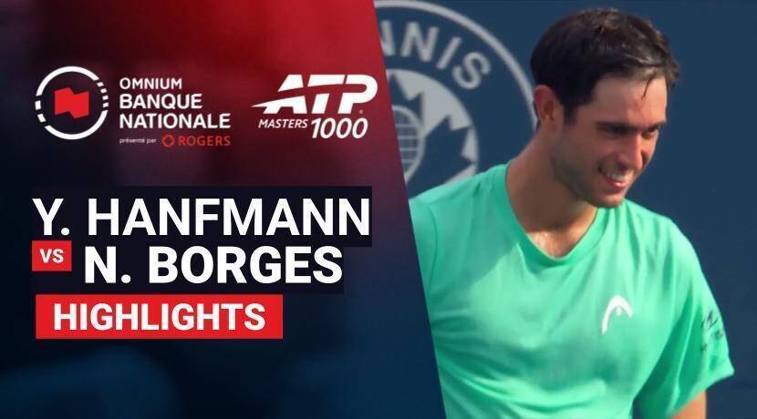 Yannick Hanfmann vs Nuno Borges - Round 3 (Rogers Court) | ATP 1000: National Bank Open presented by Rogers 2026