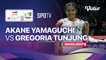 Akane Yamaguchi (JPN) vs Gregoria Mariska Tunjung (INA) - Highlights | Uber Cup Chengdu 2024 - Women's Singles