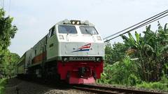 Kereta Api Lokomotif CC 203 98 14 KA Rapih Doho Ketanon Tulungagung