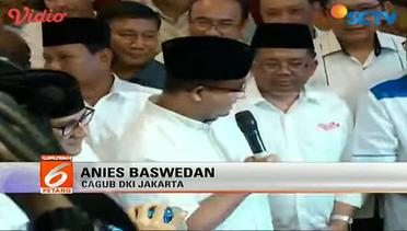 Anies-Sandi Menang Hitung Cepat, Prabowo Subianto Ucapkan Terima Kasih - Liputan6 SCTV