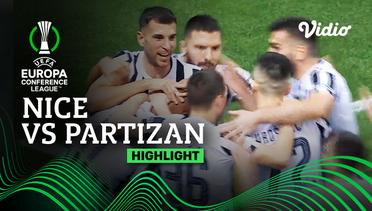 Highlights - Nice vs Partizan | UEFA Europa Conference League 2022/23