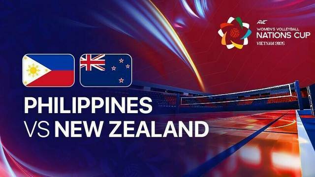 Philippines vs New Zealand - Full Match | AVC Women's Volleyball Nation Cup 2025