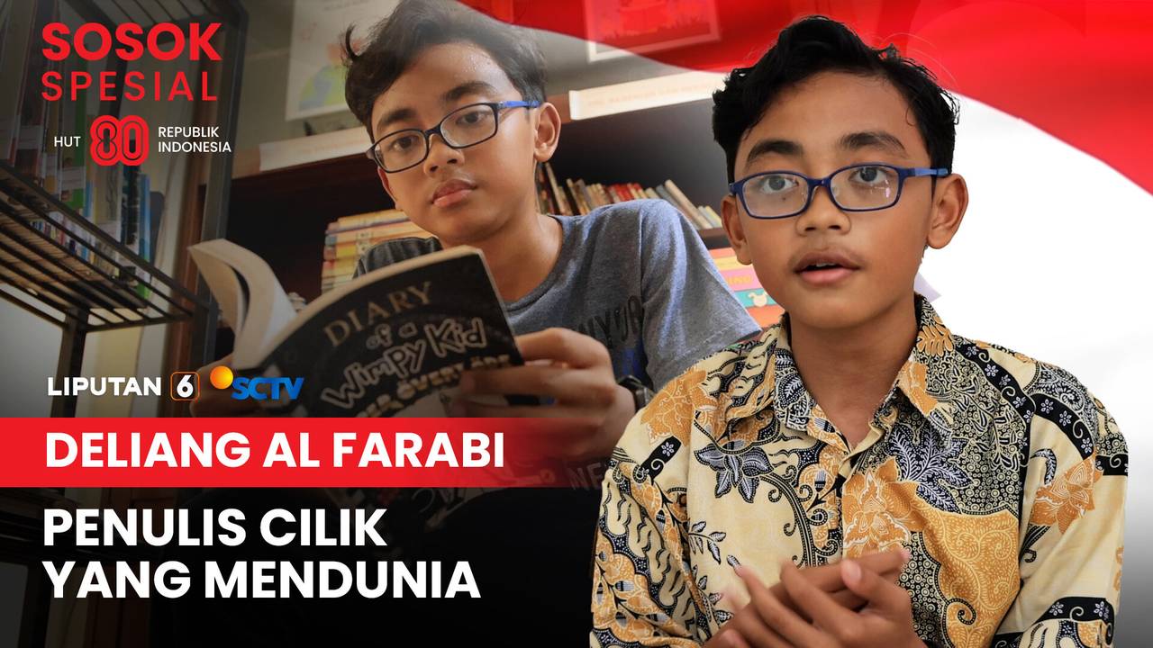 Deliang Al Farabi: Penulis Cilik yang Mendunia | SOSOK Spesial HUT 80 ...