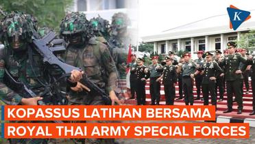 Kopassus Akan Latihan Bersama dengan Pasukan Khusus Thailand di Indonesia
