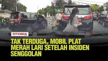 Senggolan dengan Mobil Plat Merah,  Wanita Menghampiri Pengemudi Berakhir Ditinggal di Tengah Jalan