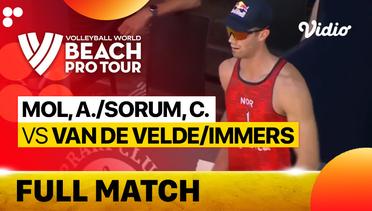 Full Match | Semifinals - Center Court: Mol, A./Sorum, C. (NOR) vs Van De Velde/Immers (NED) | Beach Pro Tour Elite16 Uberlandia, Brazil 2023