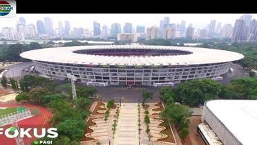 Begini Persiapan Stadion GBK Jelang Asian Games 2018 - Fokus Pagi