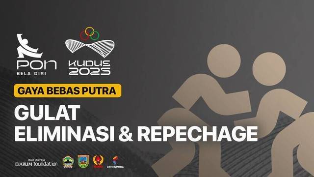 Gulat - Eliminasi & Repechage Gaya Bebas Putra - Full Match | PON Bela Diri Kudus 2025