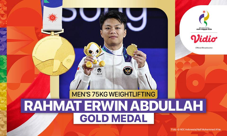 Rahmat Erwin Abdullah Gold Medal
