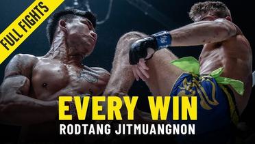 Every Rodtang Jitmuangnon Win - ONE Full Fights