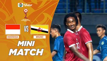 Mini Match - Indonesia VS Brunei Darussalam | Piala AFF U-19 2022