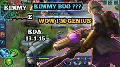Wow Kalian Wajib Nonton !! Kimmy Bug Damage ??? | Top GlobalKimmy | Mobile Legends 