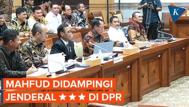 Komisi III DPR Kaget Ada Jenderal Bintang 3 Dampingi Mahfud MD