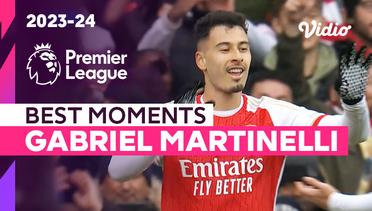 Aksi Gabriel Martinelli | Arsenal vs Crystal Palace | Premier League 2023/24