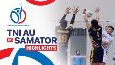 TNI AU vs Samator - Highlight | Piala Ketua Umum PBVSI 2025