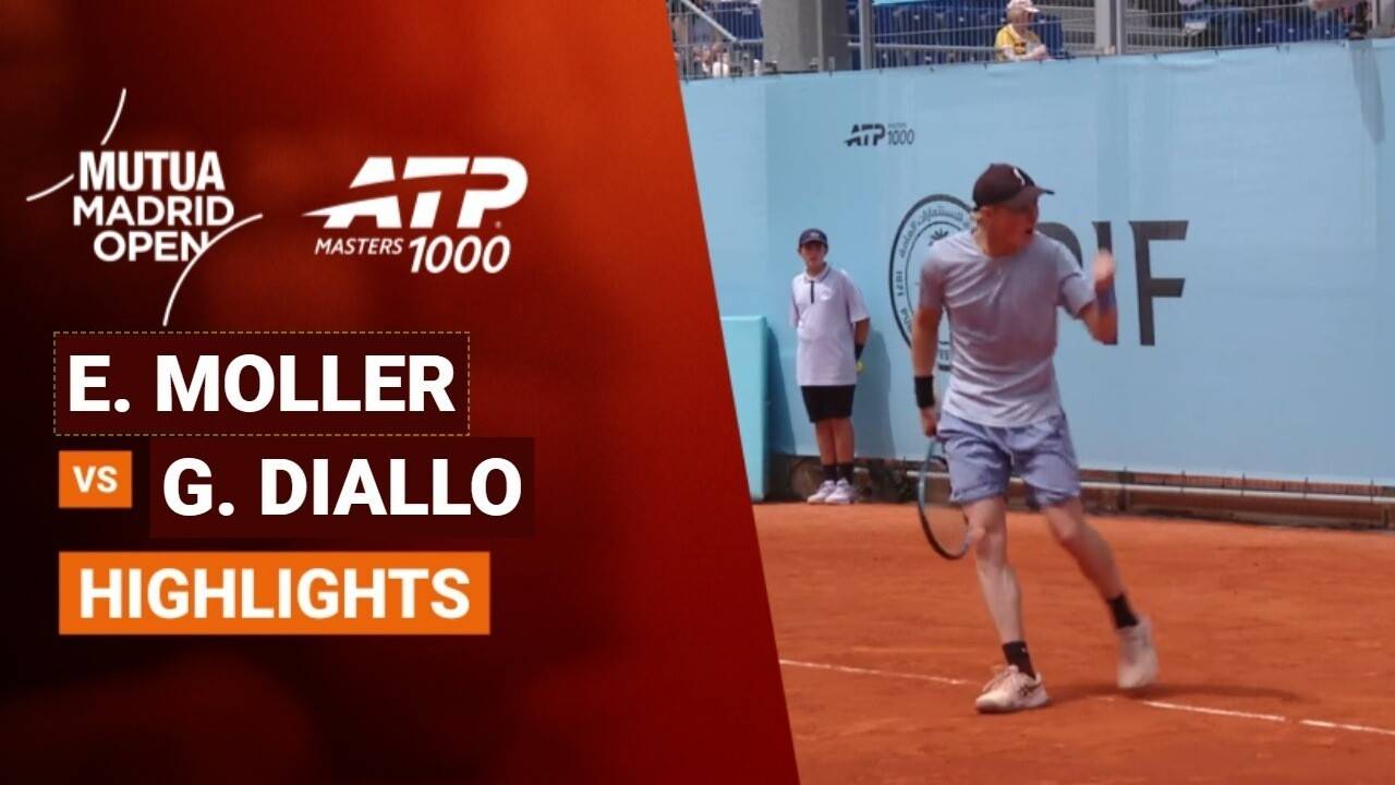 Elmer Moller vs Gabriel Diallo - Round 2 (Court 7) | ATP 1000: Mutua Madrid Open 2026