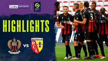 Match Highlight | OGC Nice 2 vs 1 RC Lens | Ligue 1 Uber Eats 2020
