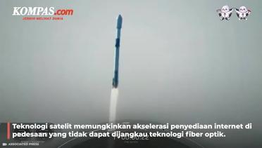 Satelit Satria-1 Diluncurkan, Kini Desa-desa Bisa Dapat Internet