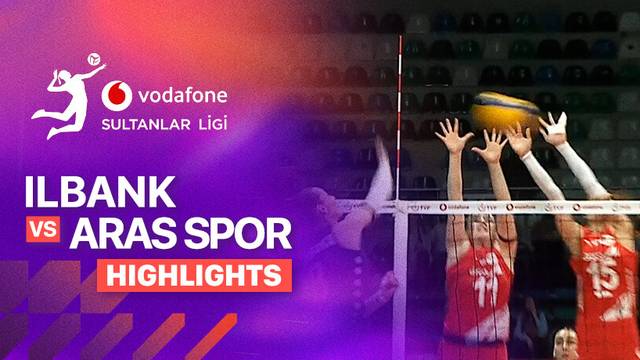 ILBank vs Aras Spor - Highlight | Turkish Women's Volleyball League 2025/26