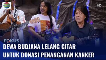 Dewa Budjana Lelang Gitar, Galang Dana untuk Penanganan Dini Kanker di Indonesia | Fokus