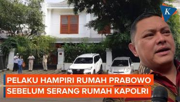 Penyerang Rumah Dinas Kapolri Sempat Hampiri Kediaman Prabowo Subianto