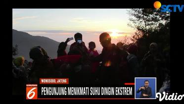 Sensasi Memburu Golden Sunrise di Puncak Bukit Sikunir Wonosobo - Liputan 6 Siang