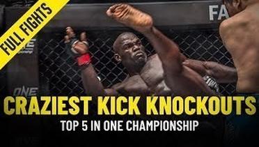 5 Craziest Kick Knockouts In ONE Championship History