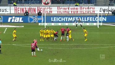 Hannover 4-2 Borussia Dortmund | Liga Jerman | Highlight Pertandingan dan Gol-gol