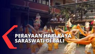 Umat Hindu di Bali Rayakan Hari Raya Saraswati, Dimaknai Sebagai Hari Turunnya Ilmu Pengetahuan!