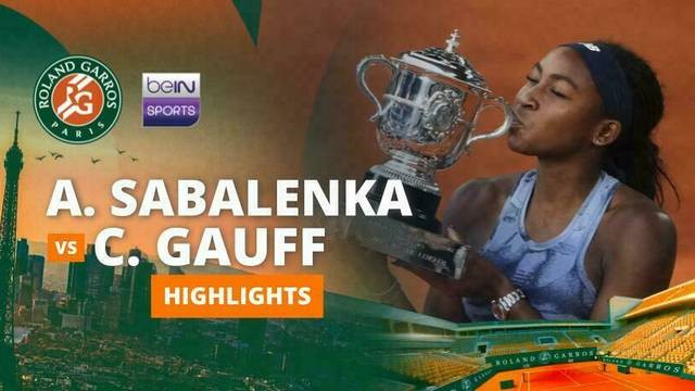 Aryna Sabalenka vs Coco Gauff - Highlights | Roland Garros 2025
