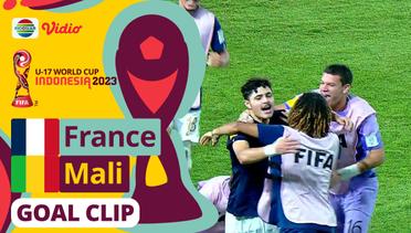 Free Kick Cantik Bouneb Membuat France Unggul 2 -1  | FIFA U-17 World Cup Indonesia 2023
