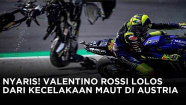 Valentino Rossi Lolos dari Kecelakan Maut yang Melibatkan Zarco dan Morbidelli di GP Austria