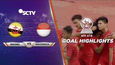 Brunei Darussalam (1) vs Indonesia (6) - Goal Highlights | AFF U 18