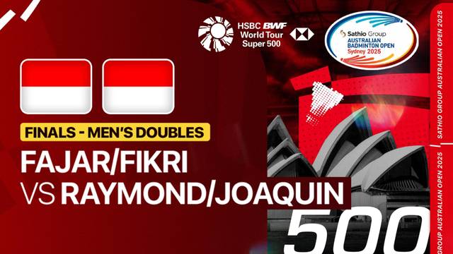 Fajar Alfian/Muhammad Shohibul Fikri (INA) vs Raymond Indra/Nikolaus Joaquin (INA) - Full Match | SATHIO GROUP Australian Open 2025