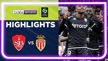 Match Highlights | Brest vs AS Monaco | Ligue 1 2022/2023