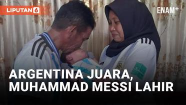Fans Garis Keras Argentina Kasih Nama Cucunya Muhammad Messi