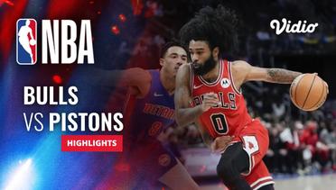 Chicago Bulls vs Detroit Pistons - Highlights | NBA Regular Season 2023/24