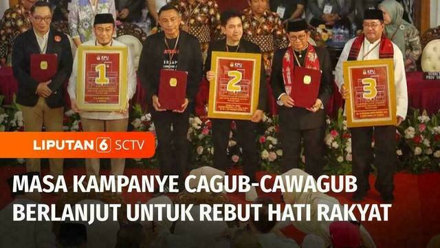 Kampanye Berlanjut, Strategi Cagub dan Cawagub Jakarta Guna Rebut Hati Rakyat | Liputan 6