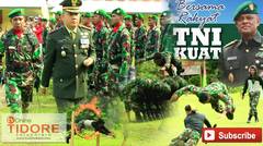 KODIM 1505/TIDORE GELAR UPACARA HUT TNI KE-72 THN 2017 DI LOKASI TMMD 