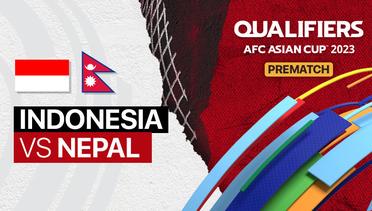 Jelang Kick Off Pertandingan - Indonesia vs Nepal
