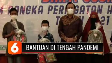 Masker hingga Kursi Roda Disalurkan Tim YPP untuk Warga Terdampak Pandemi di Kota Solo | Liputan 6