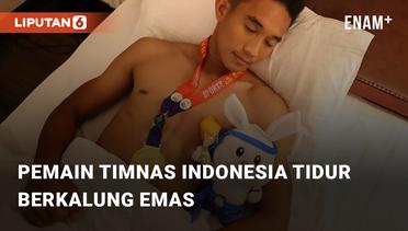 Juara SEA Games, Pemain Timnas Indonesia U-22 Tidur Berkalung Emas