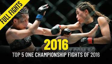 Top 5 ONE Championship Fights Of 2016