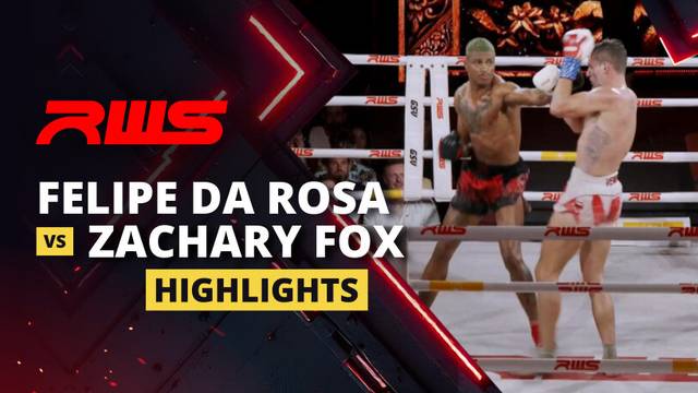 Felipe Da Rosa vs Zachary Fox - Highlight | RWS Muay Thai 2026