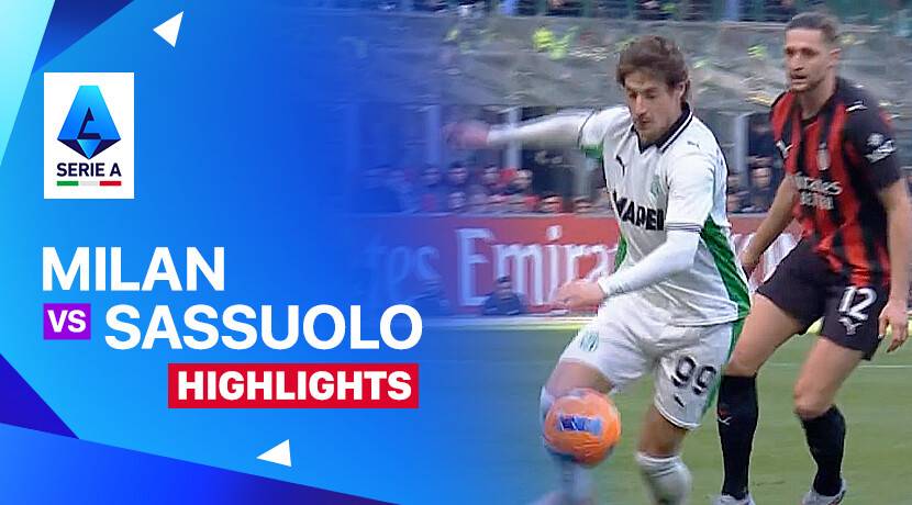 Milan vs Sassuolo Calcio