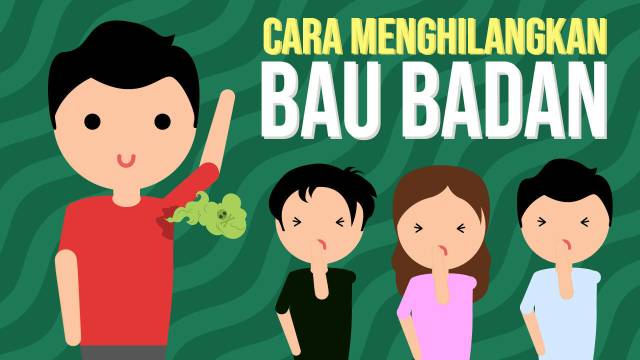 Cara Menghilangkan Bau Badan!