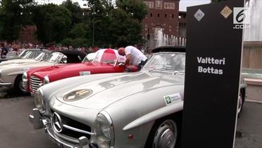 Pembalap Formula 1 Ramaikan Parade Mobil Klasik di Milan